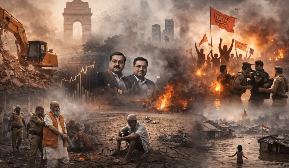 The Illusion of "Incredible India": Unmasking the Crises Plaguing the World’s Largest Democracy